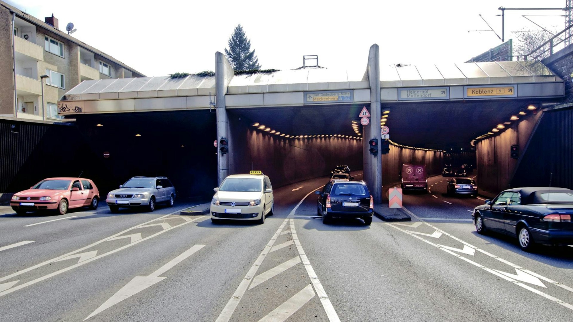 Der Godesberger Straßentunnel