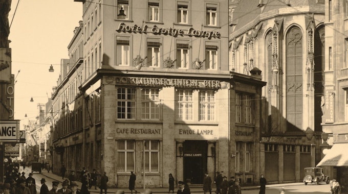 Köln früher und heute St. Andreas 1920