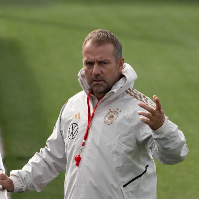 Hansi Flick, Trainer der deutschen Nationalmannschaft, vor den Nations-League-Spielen.