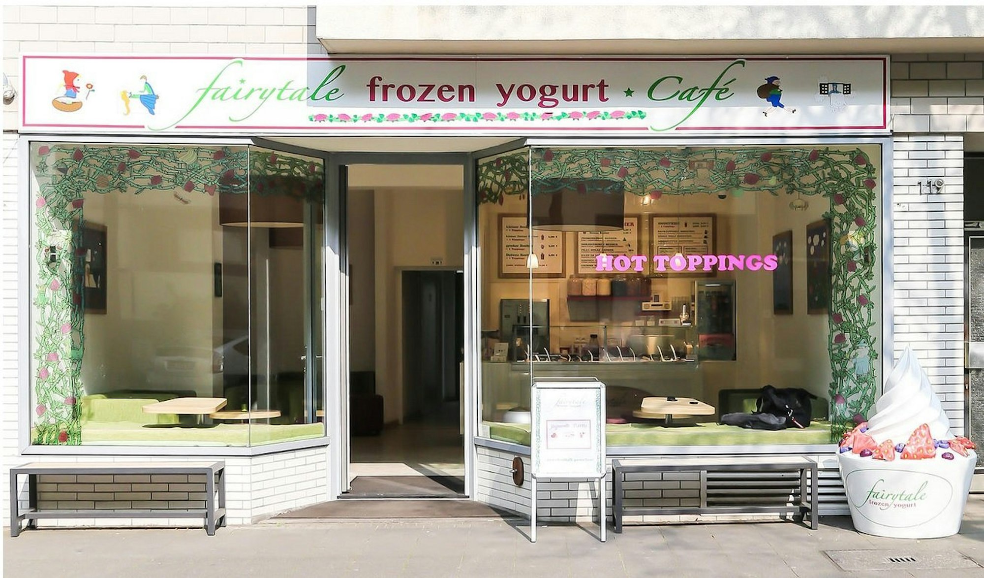 Fairytale Frozen Yogurt in Köln.