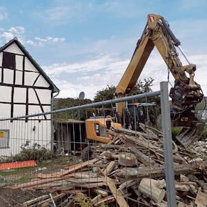 Das älteste Haus von Heide steht vor dem Abriss.