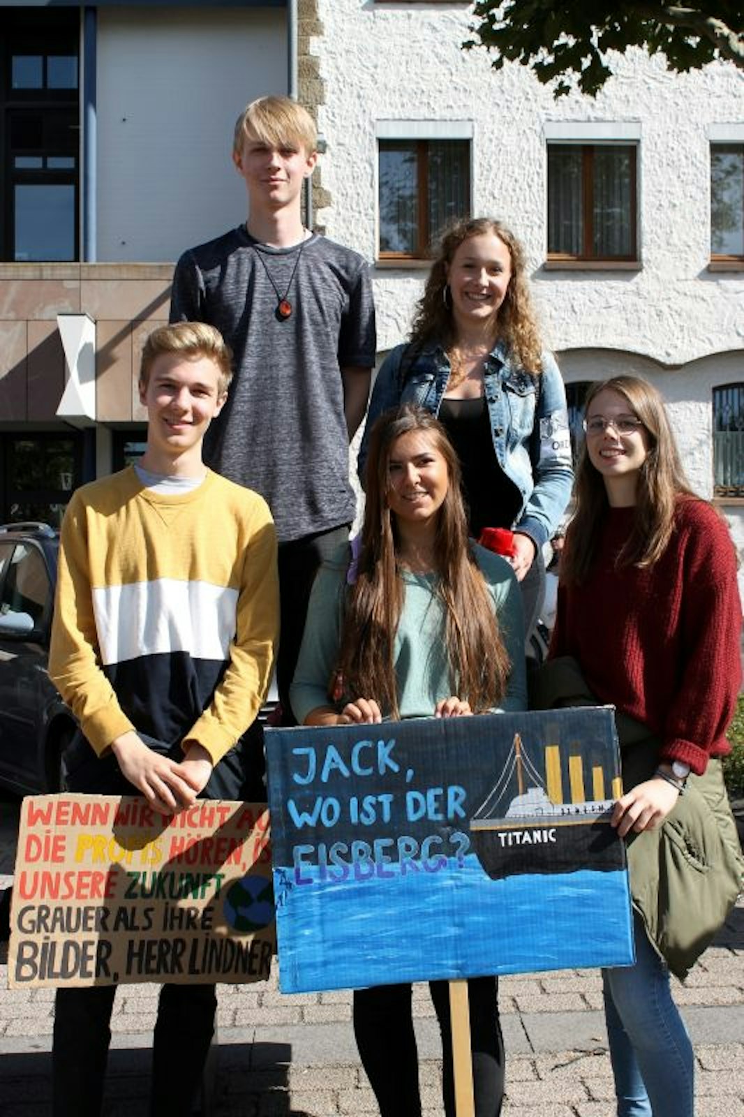 Fünf 18-Jährige sind für die Klimademos in Zülpich verantwortlich.