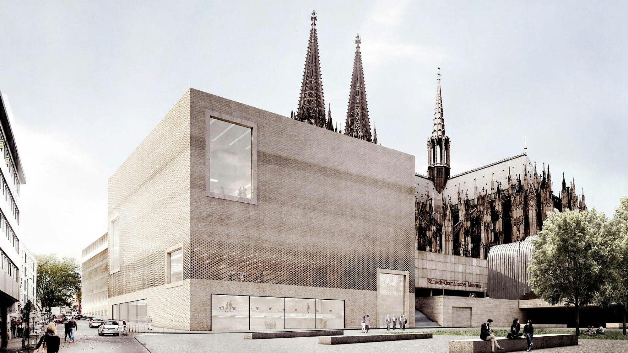 Ein Entwurf für das neue Kölner Stadtmuseum
