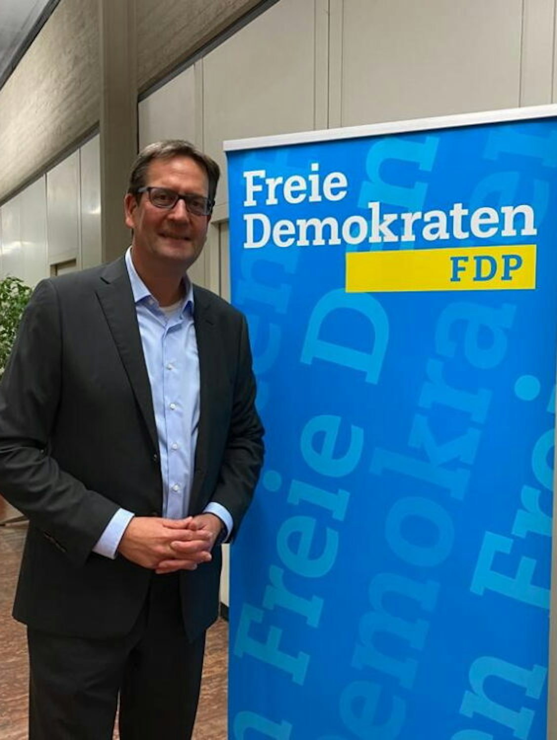 Markus Herbrand von der FDP zieht über den Listenplatz ein.