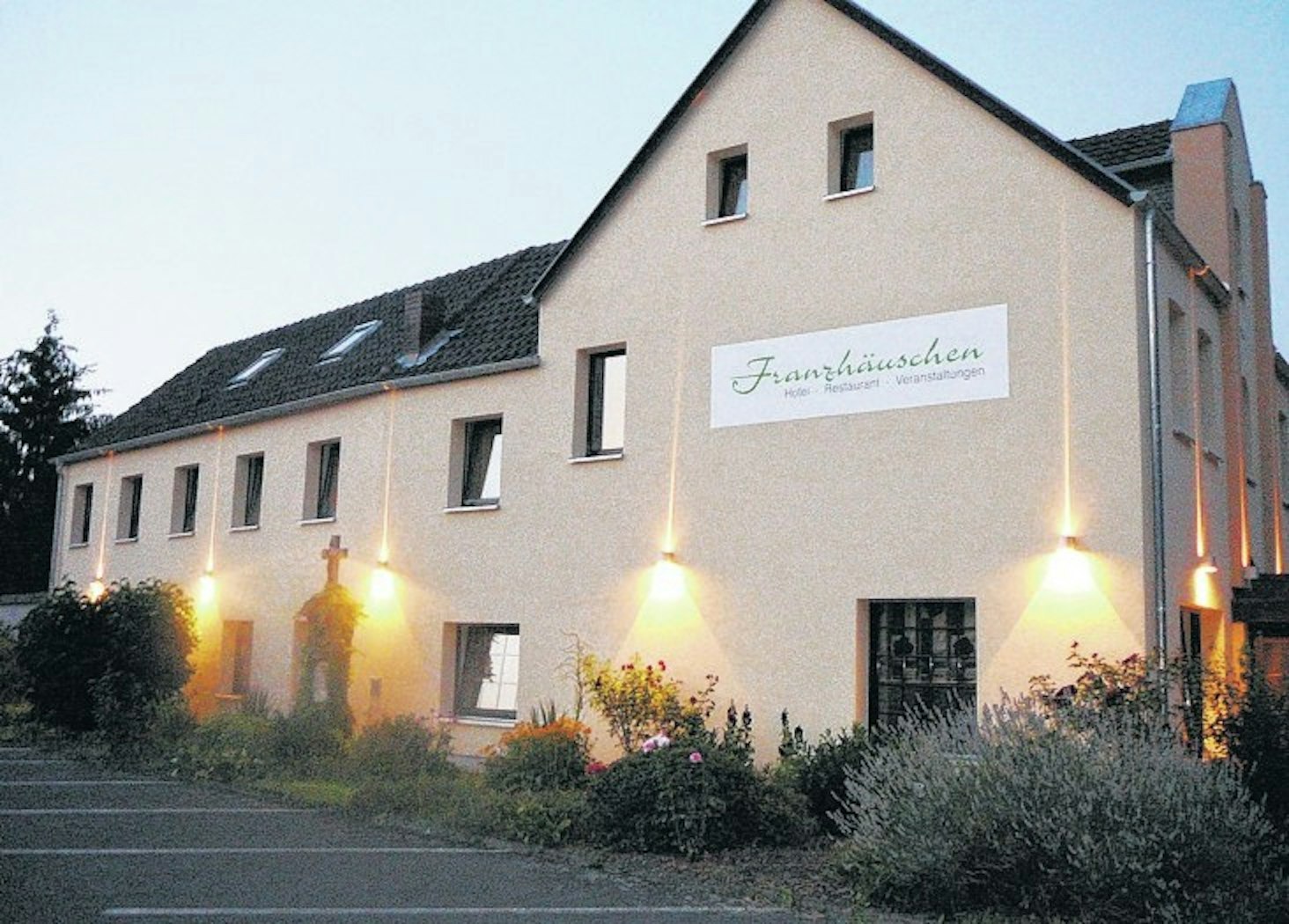 Das Restaurant Franzhäuschen in Lohmar.
