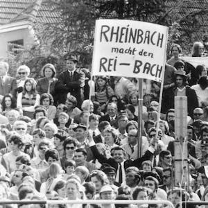 Dank der Unterstützung Tausender Bürger waren die Rheinbacher nicht zu schlagen.