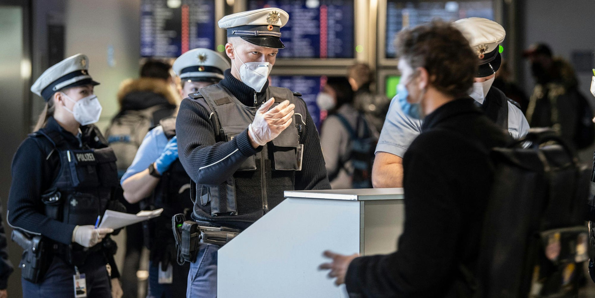 Festnahme am Flughafen KölnBonn