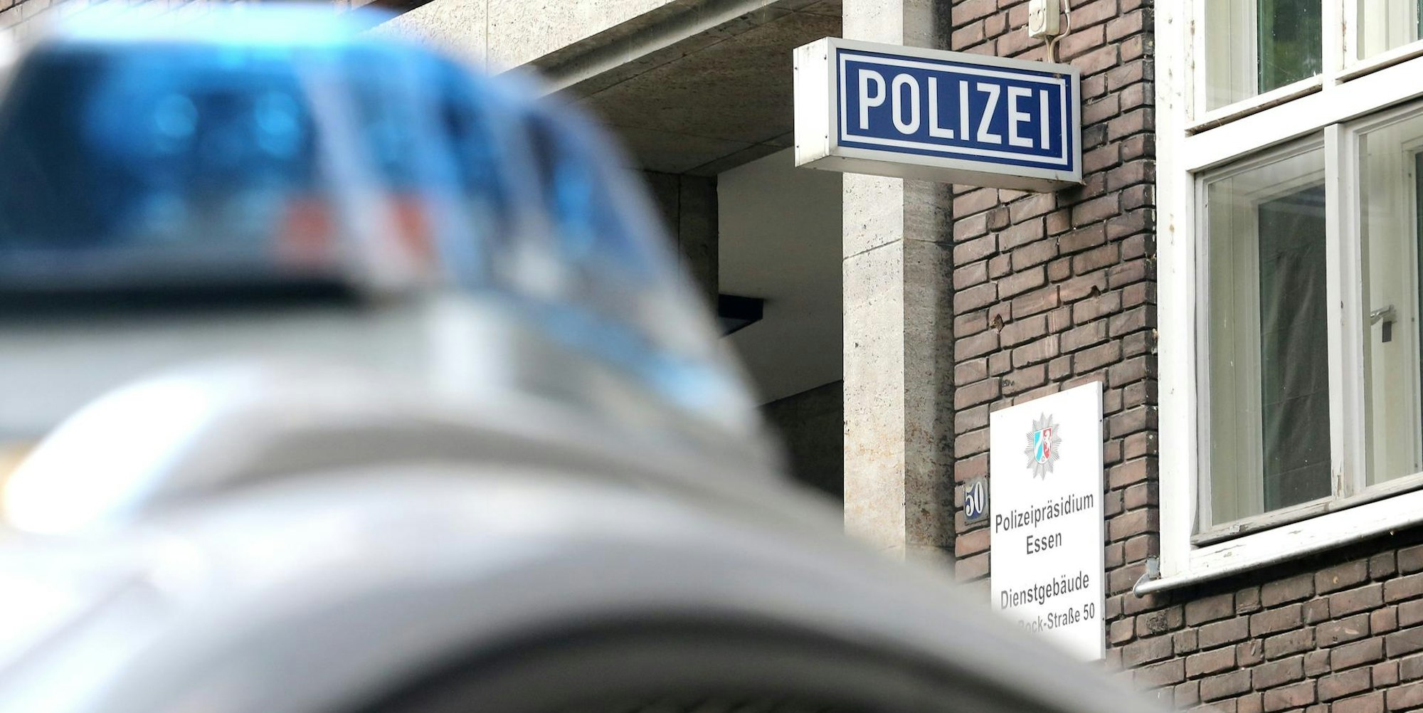 Die Polizeidienststelle in Mülheim im Fokus der Ermittler
