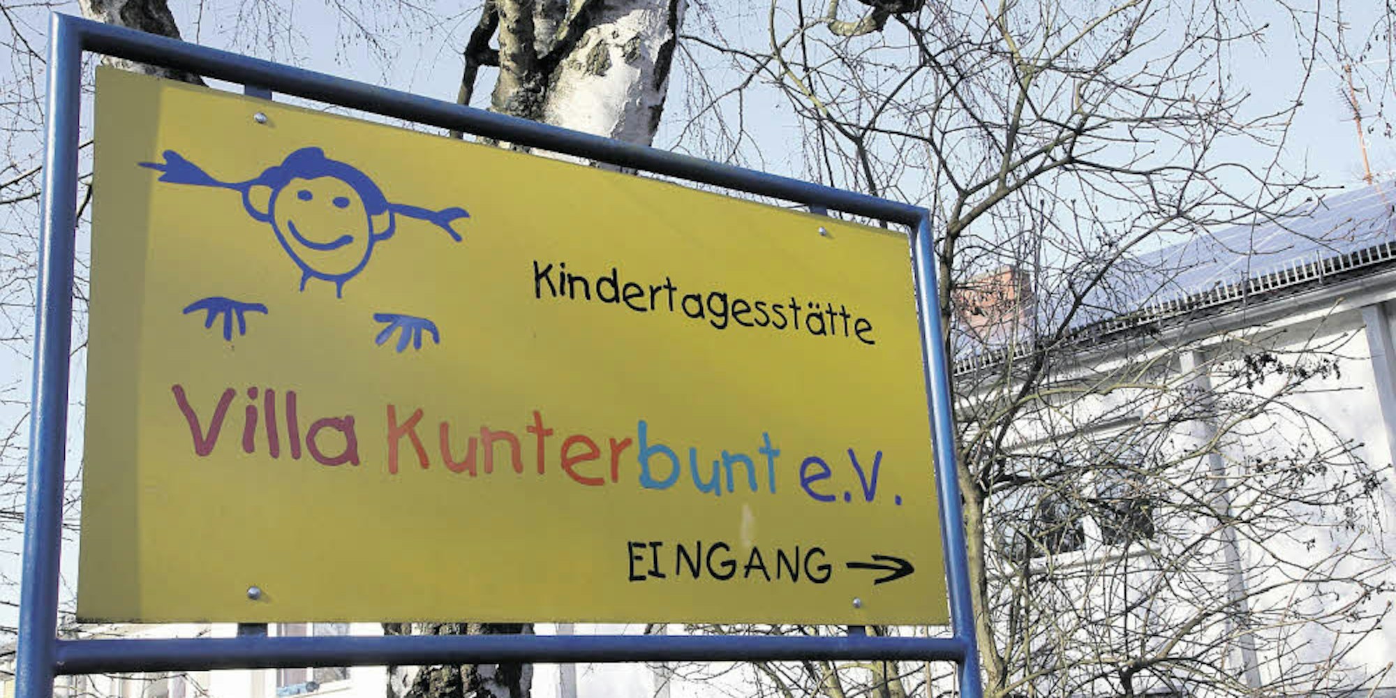 Auch diese Kindertagesstätte in Rösrath am Dammelsfurther Weg ist nach dem Haus aus den Werken Astrid Lindgrens benannt.