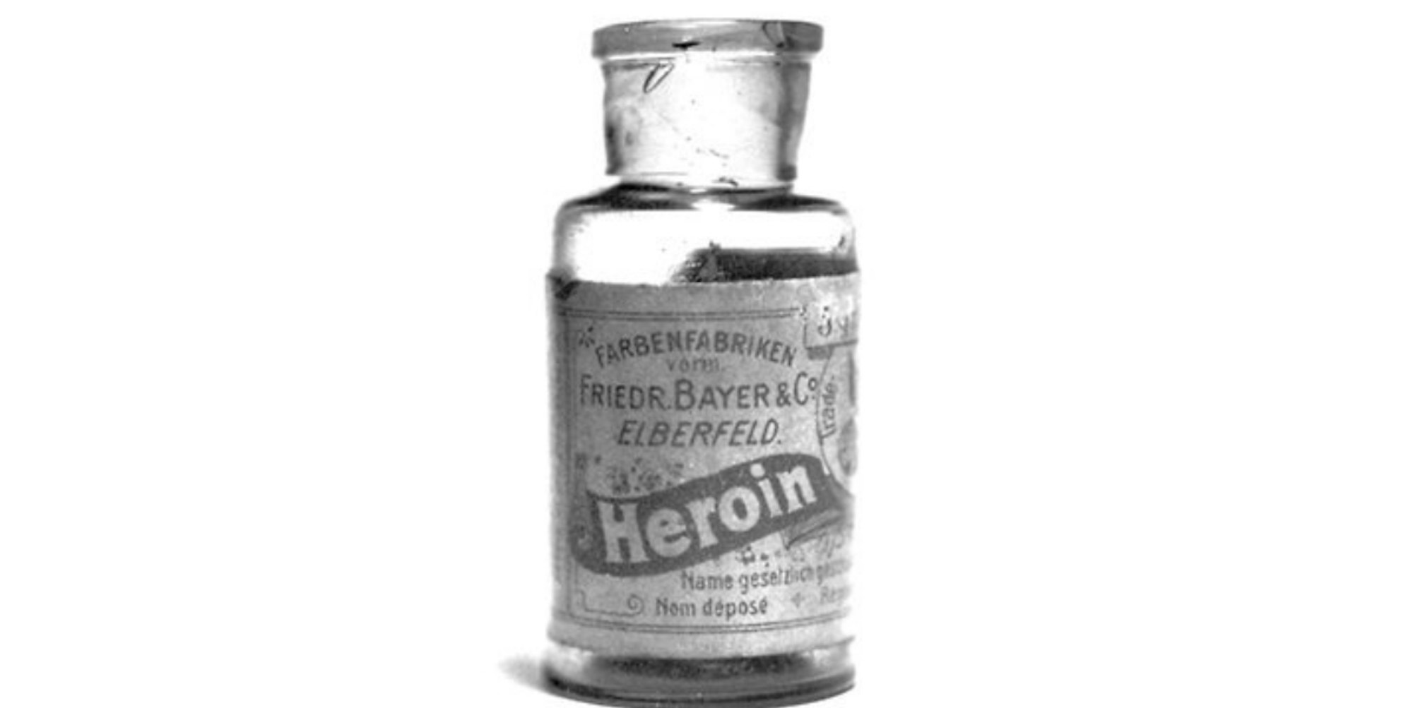 heroin-flasche