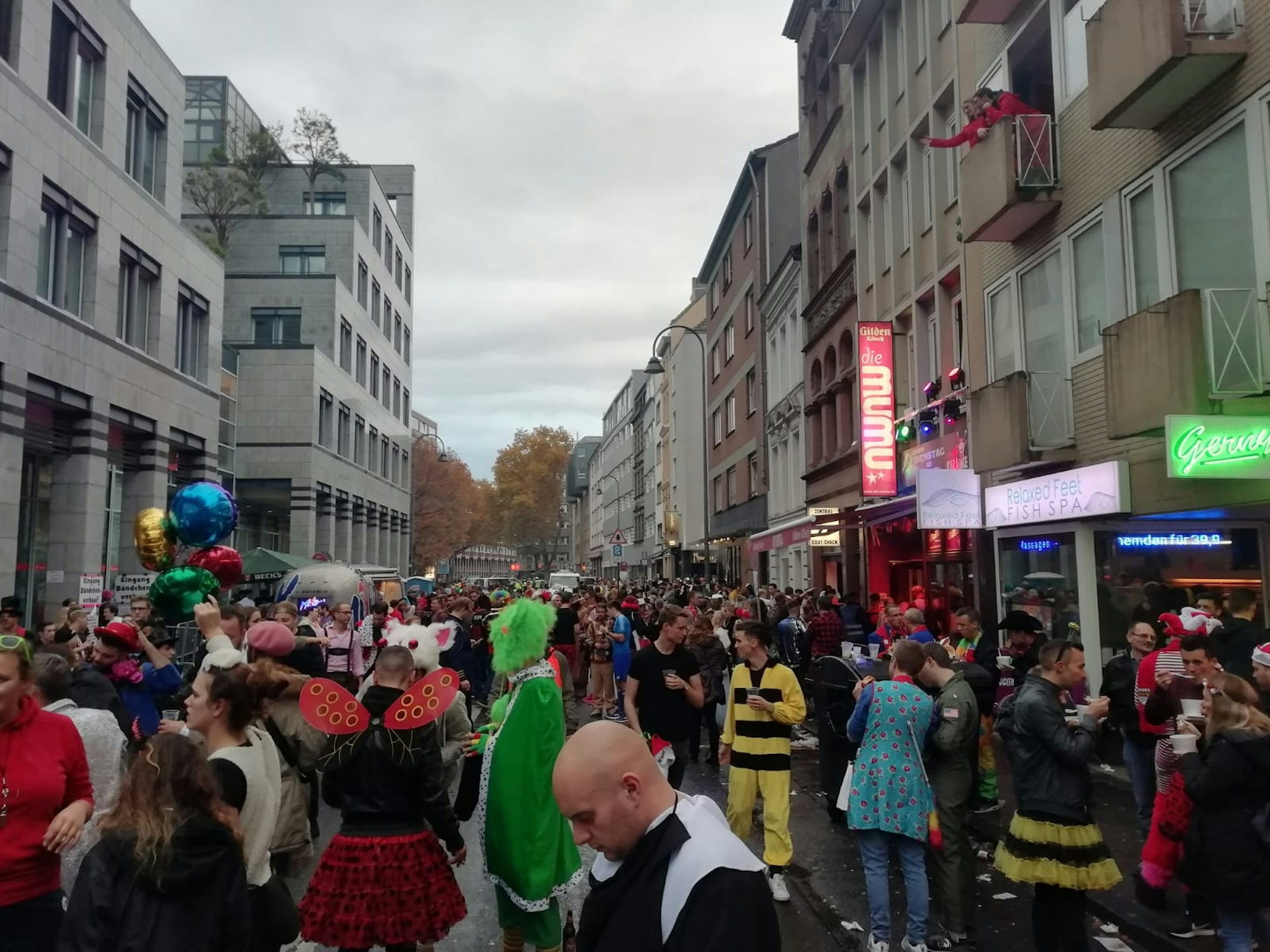 Party auf der Schaafenstraße