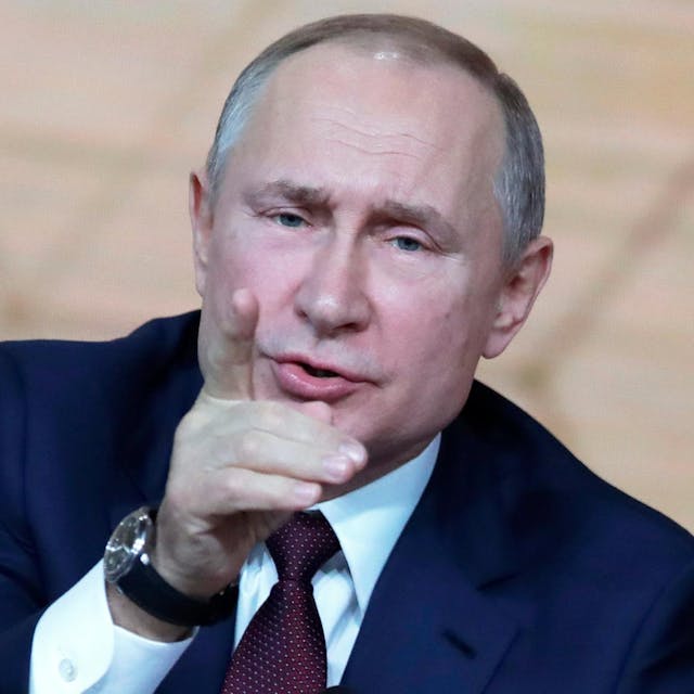 Wladimir Putin Geste
