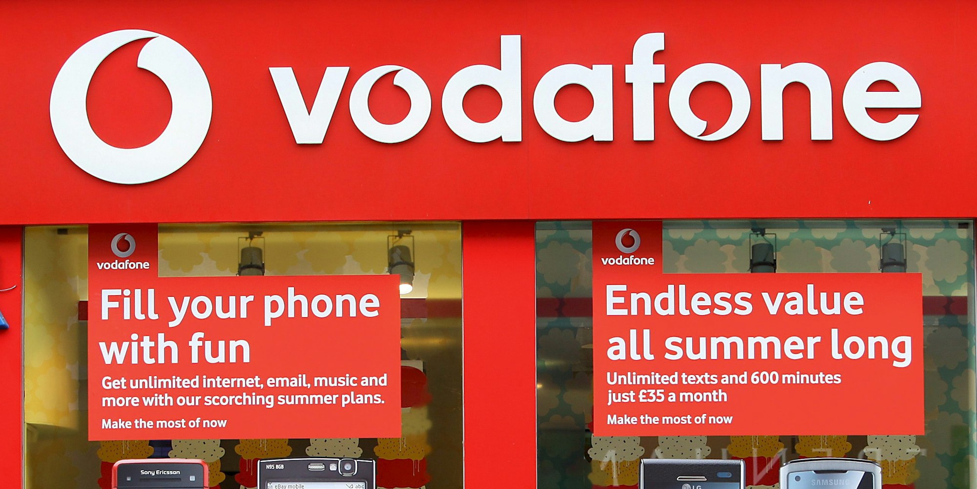 Vodafone Umzug