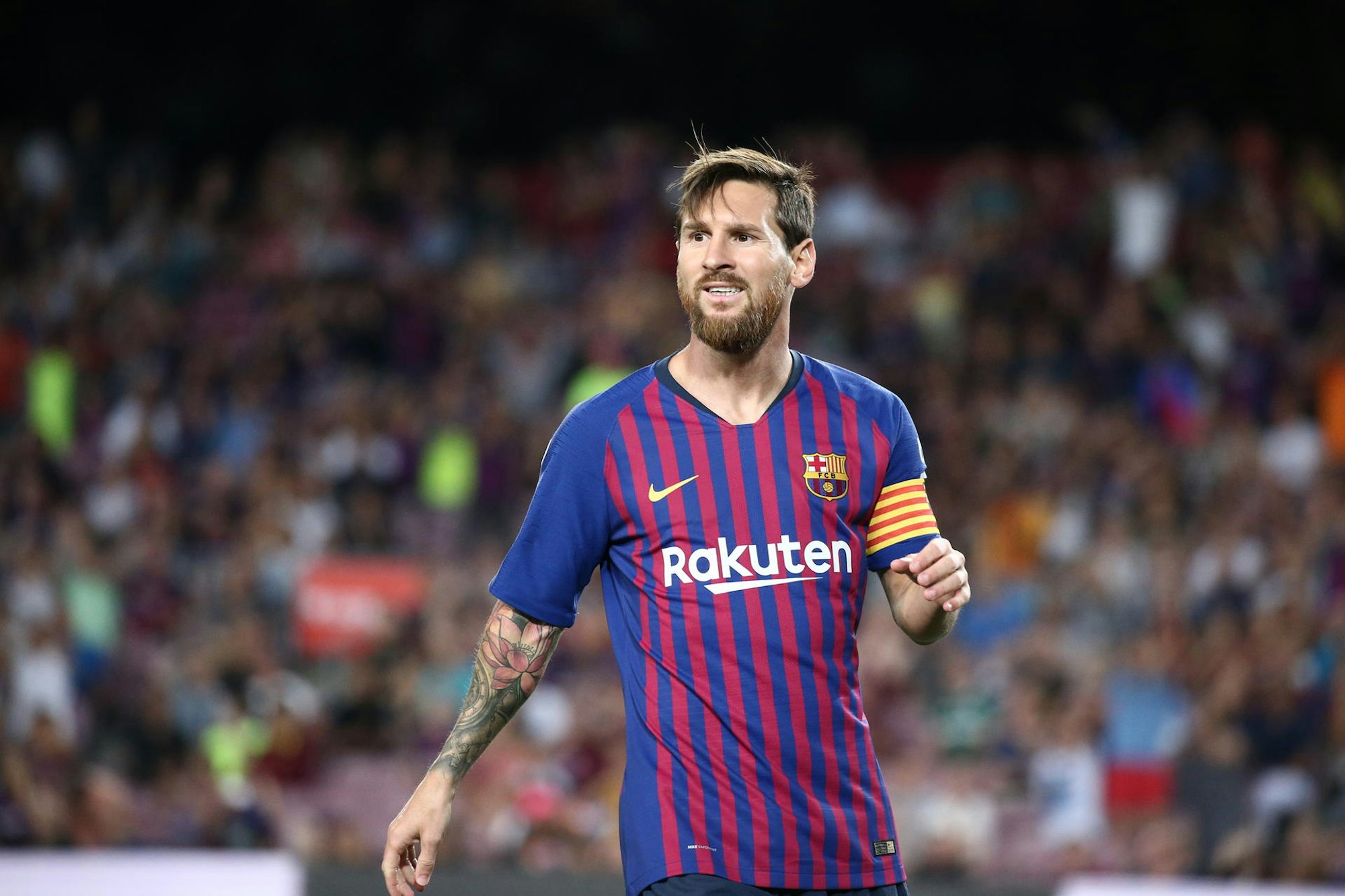 Lionel Messi, hier 2021 im Trikot des FC Barcelona
