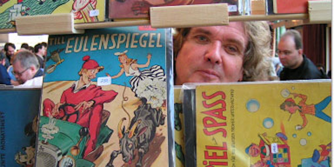 Günther Berndt stellte bei der Intercomic seine wertvollsten Exemplare aus.