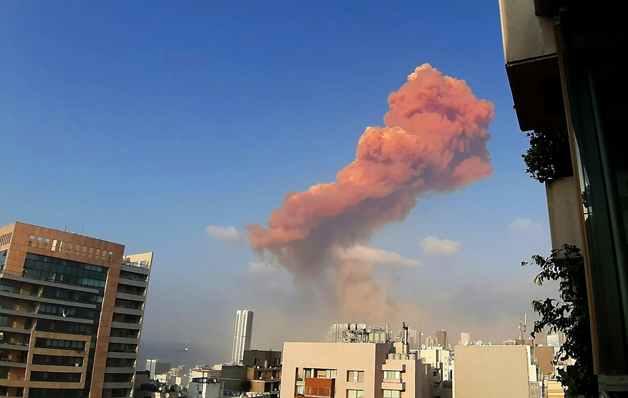 Explosion Beirut Foto