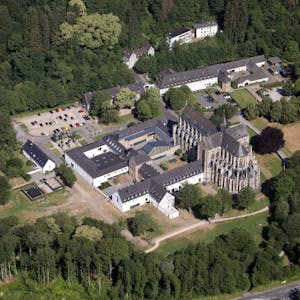 Die historische Klosteranlage von Altenberg.
