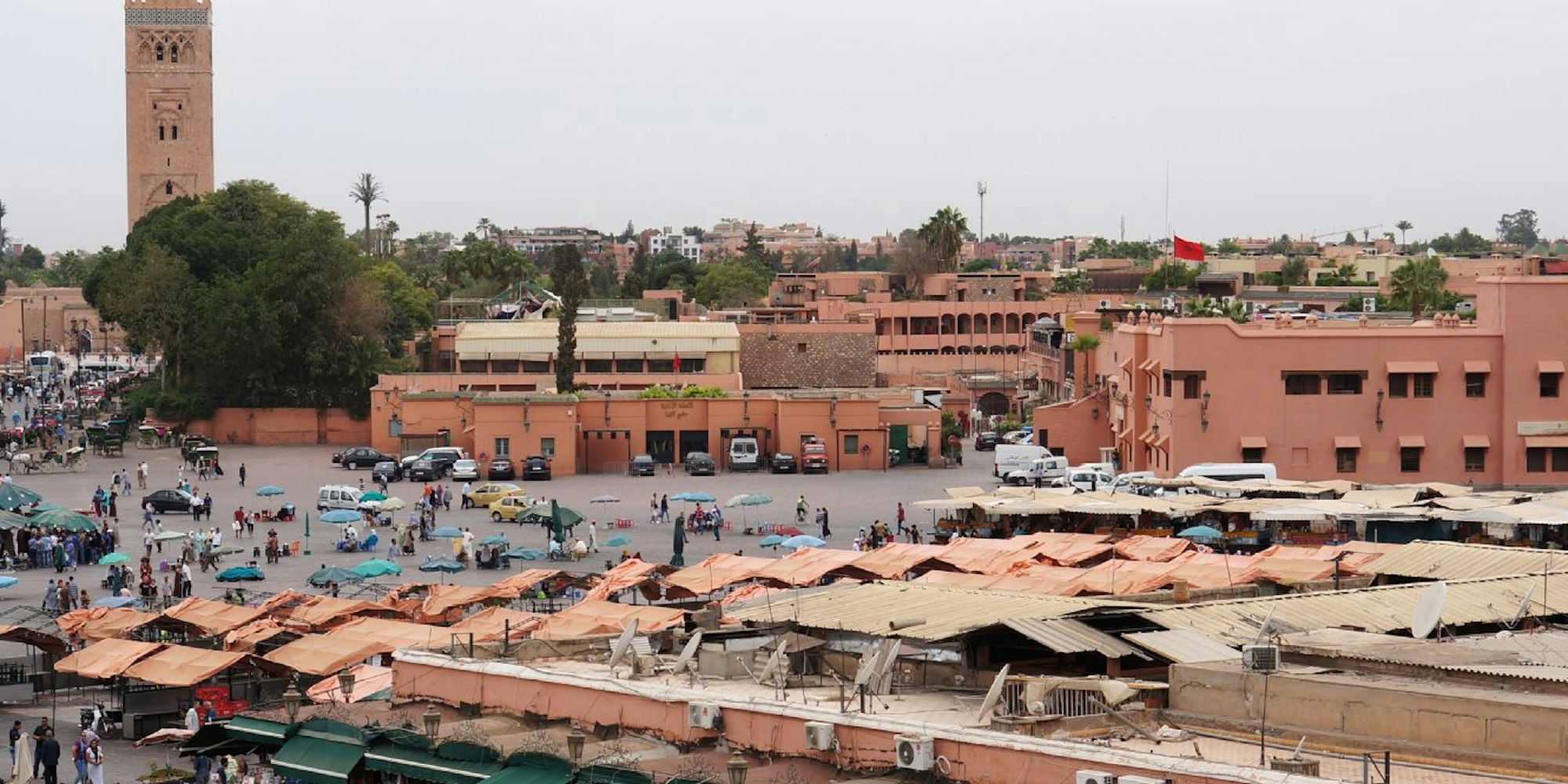 Marrakesch ist als Reiseziel beliebt - und Marokko ein weitgehend sicheres Reiseland.