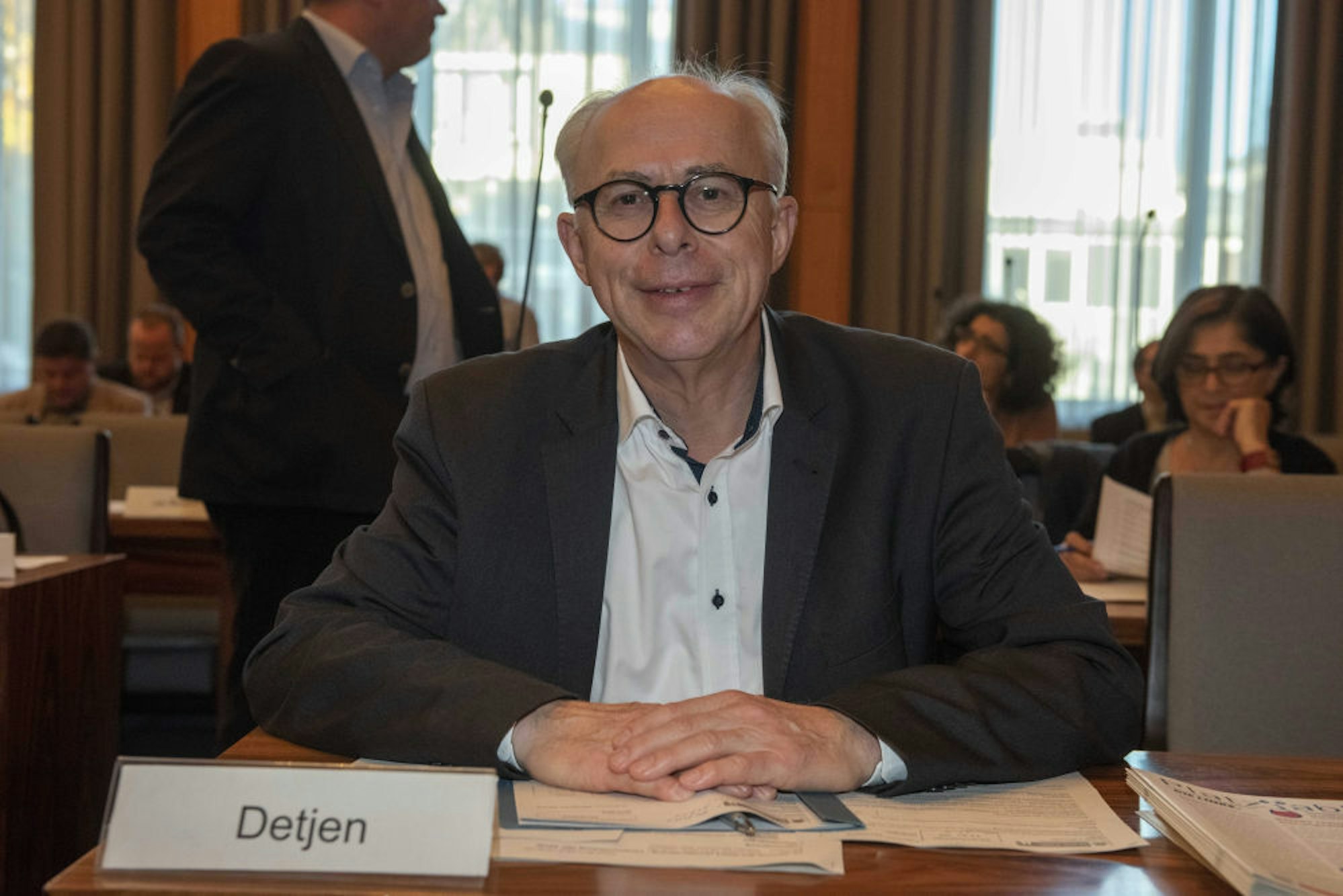Jörg Detjen, Fraktionschef der Linken im Rat