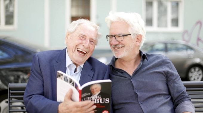 Ludwig Sebus und Autor Helmut Frangenberg