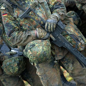 Soldaten Bundeswehr Grundausbildung