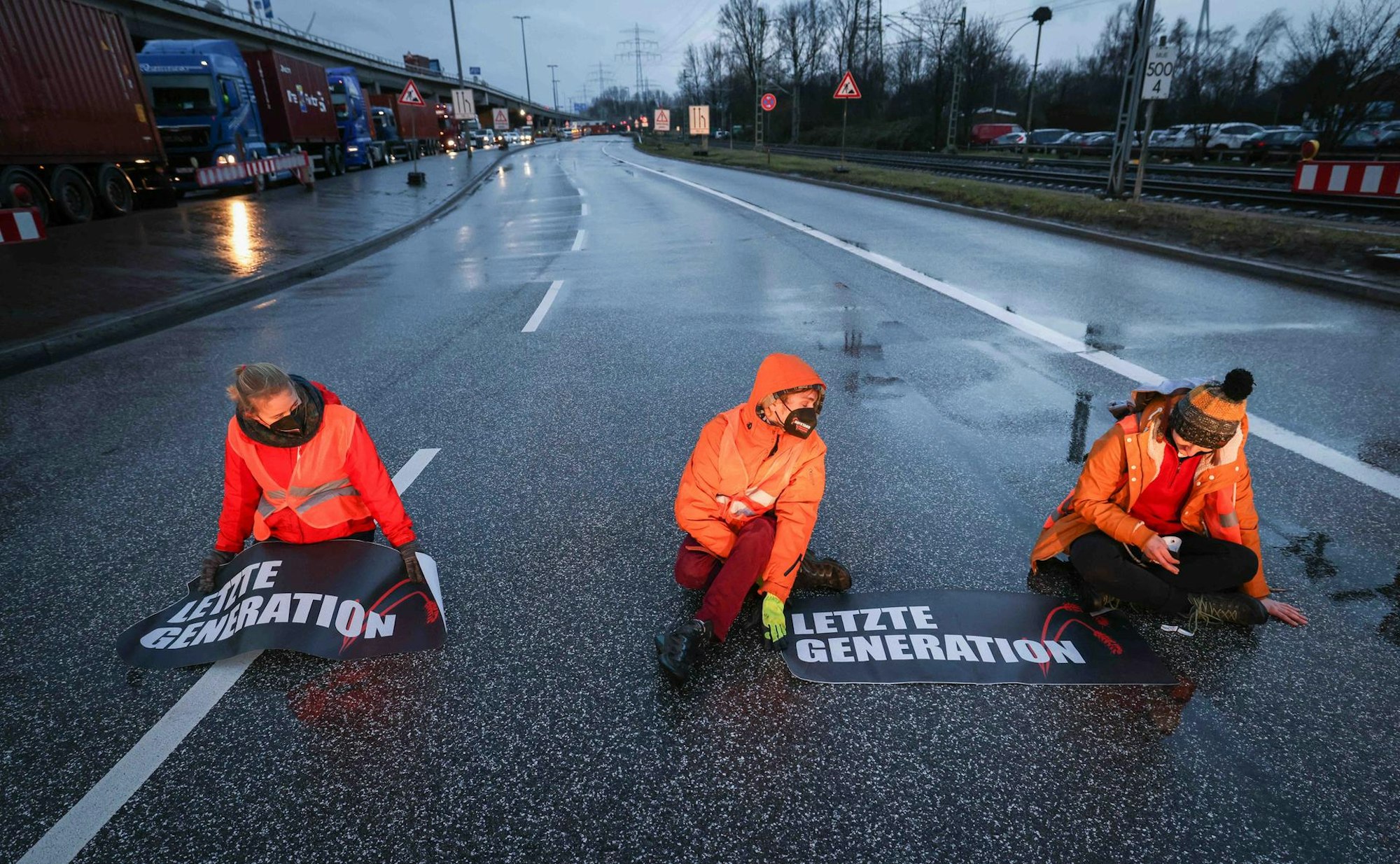 Hamburg Klimaaktivisten