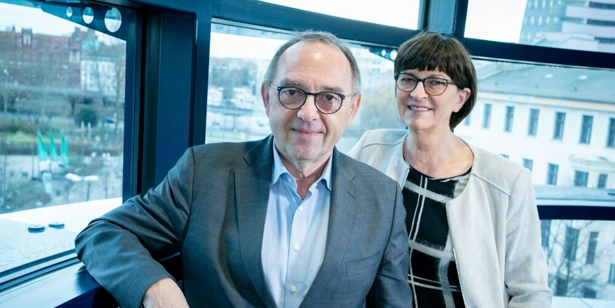 Leiten die SPD seit nunmehr einem Jahr: Saskia Esken und Norbert Walter-Borjans