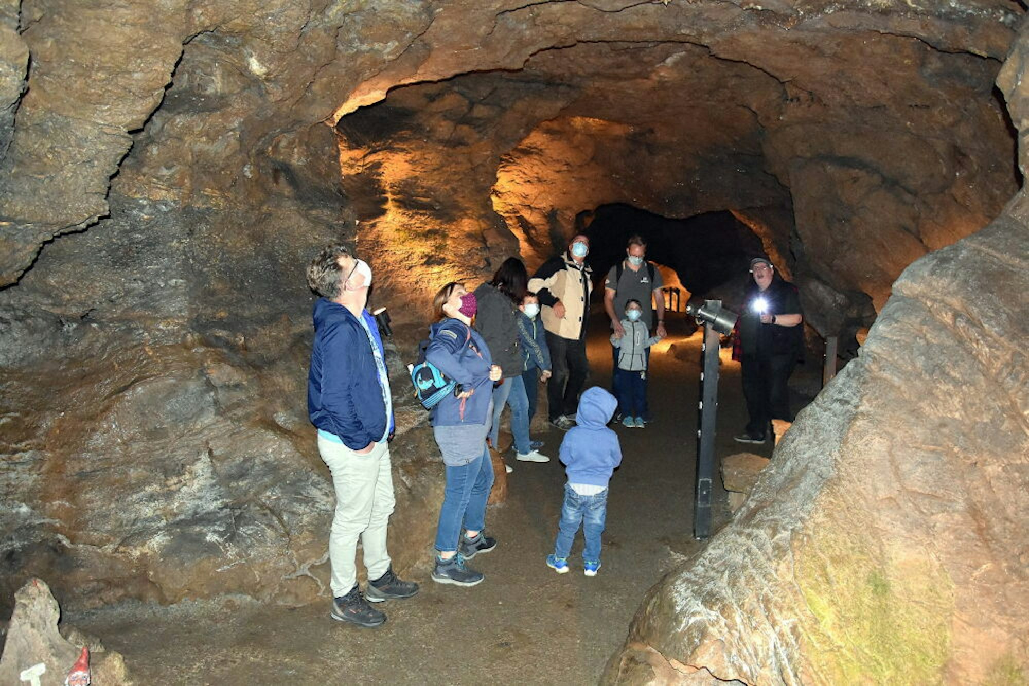 Abkühlung gibt es in der Aggertalhöhle.