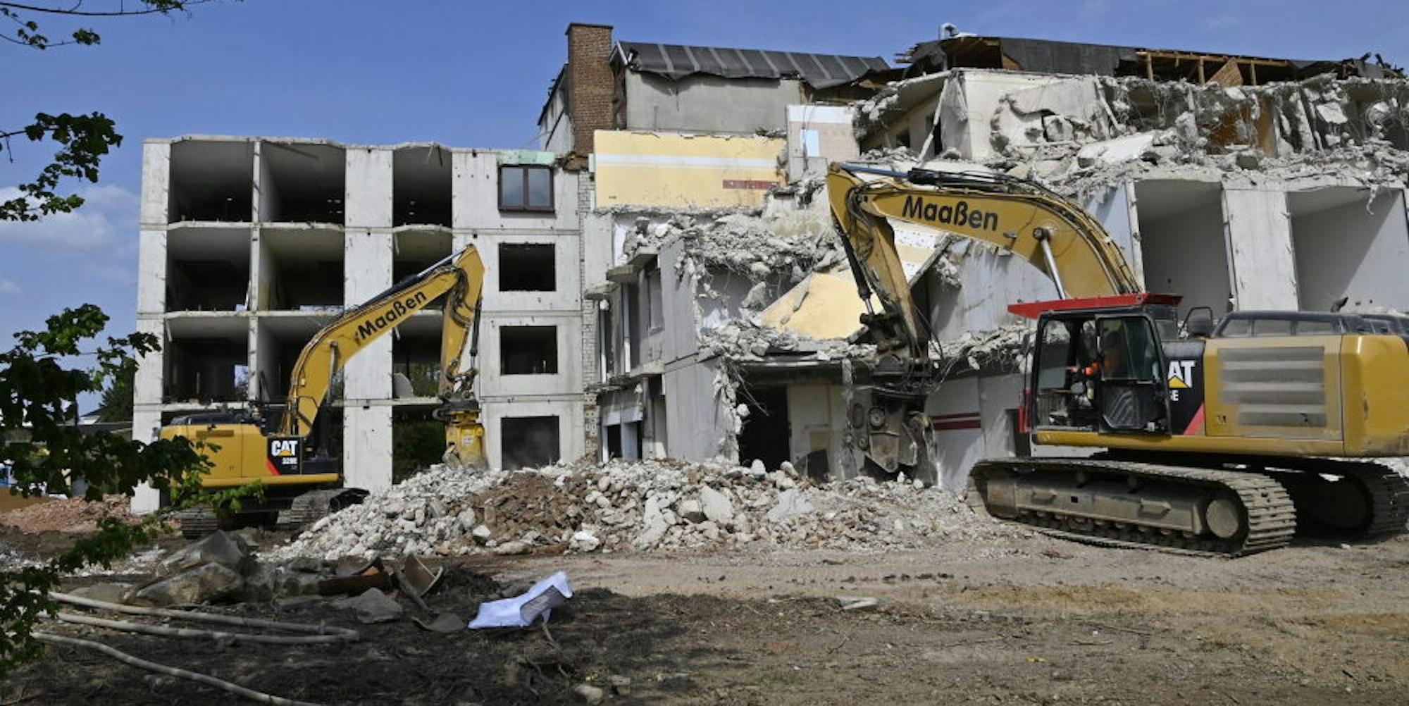 Das St.-Josef-Seniorenzentrum in Buir wird abgebrochen, um Platz für ein neues Gebäude zu schaffen.