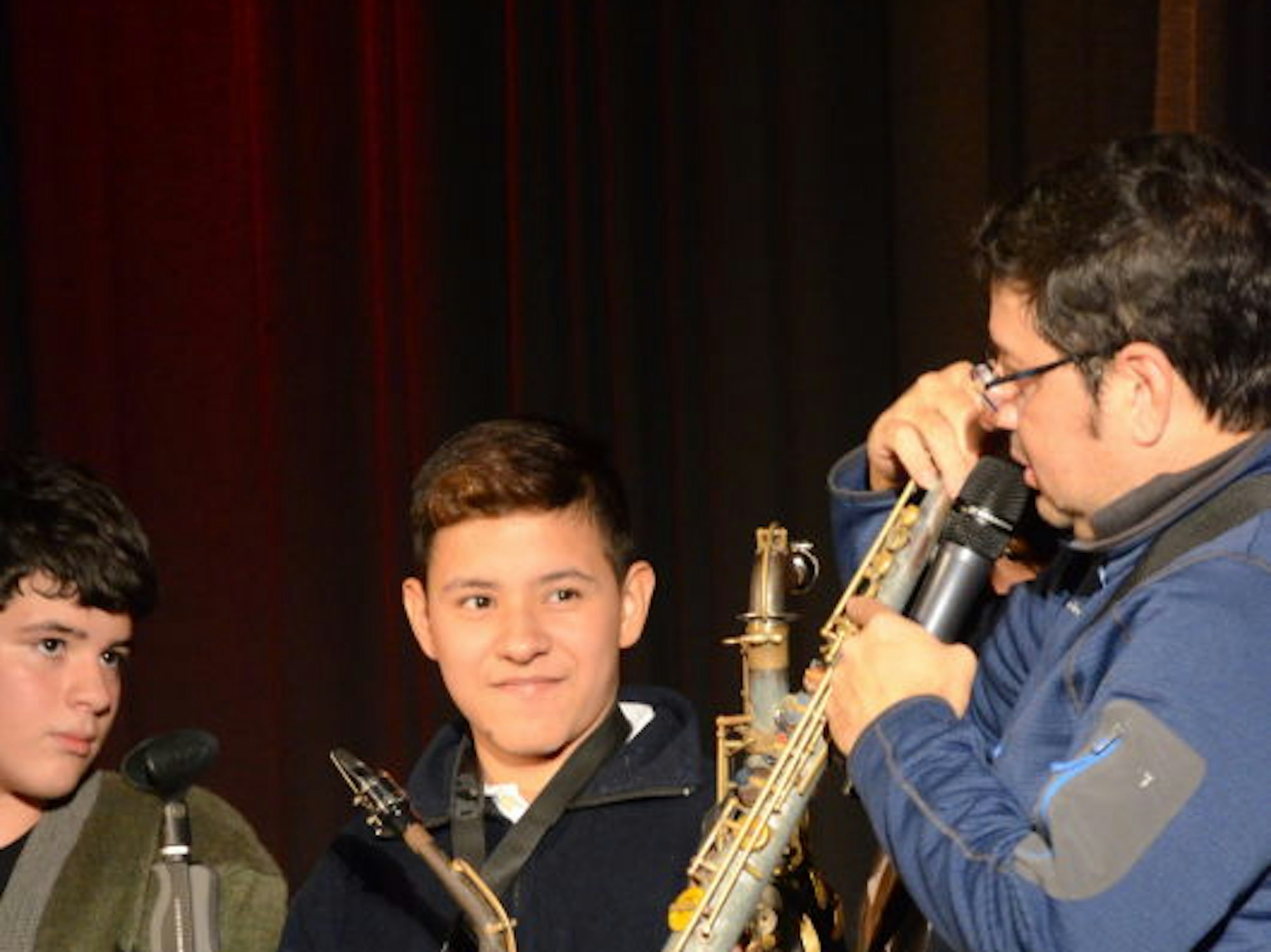 Perspektiven für ein besseres Leben bietet Favio Chávez den Kindern und Jugendlichen mit dem Musikunterricht.