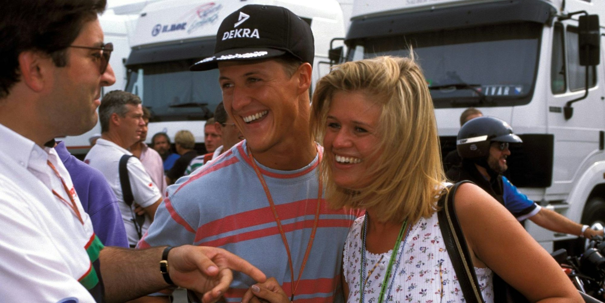 Michael Schumacher und seine Frau