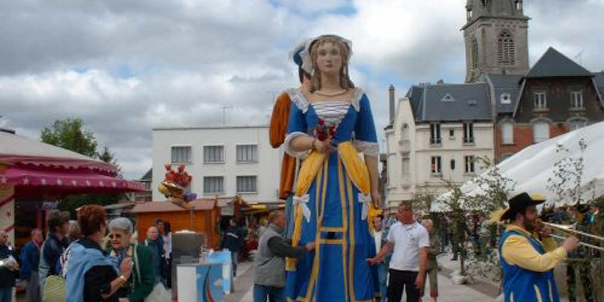 Die Fêtes Rabelais gehören zu den Feiern, die die Bergheimer gern in Chauny besuchen.