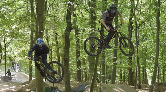 Die Mountainbike-Anlage im Nußbaumer ist die Grundlage für Jugendarbeit vor Ort.