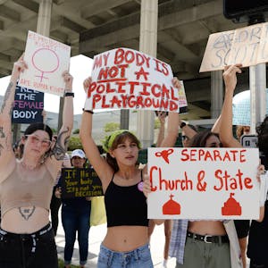 Pro-Abtreibungs Protest Flordia imago