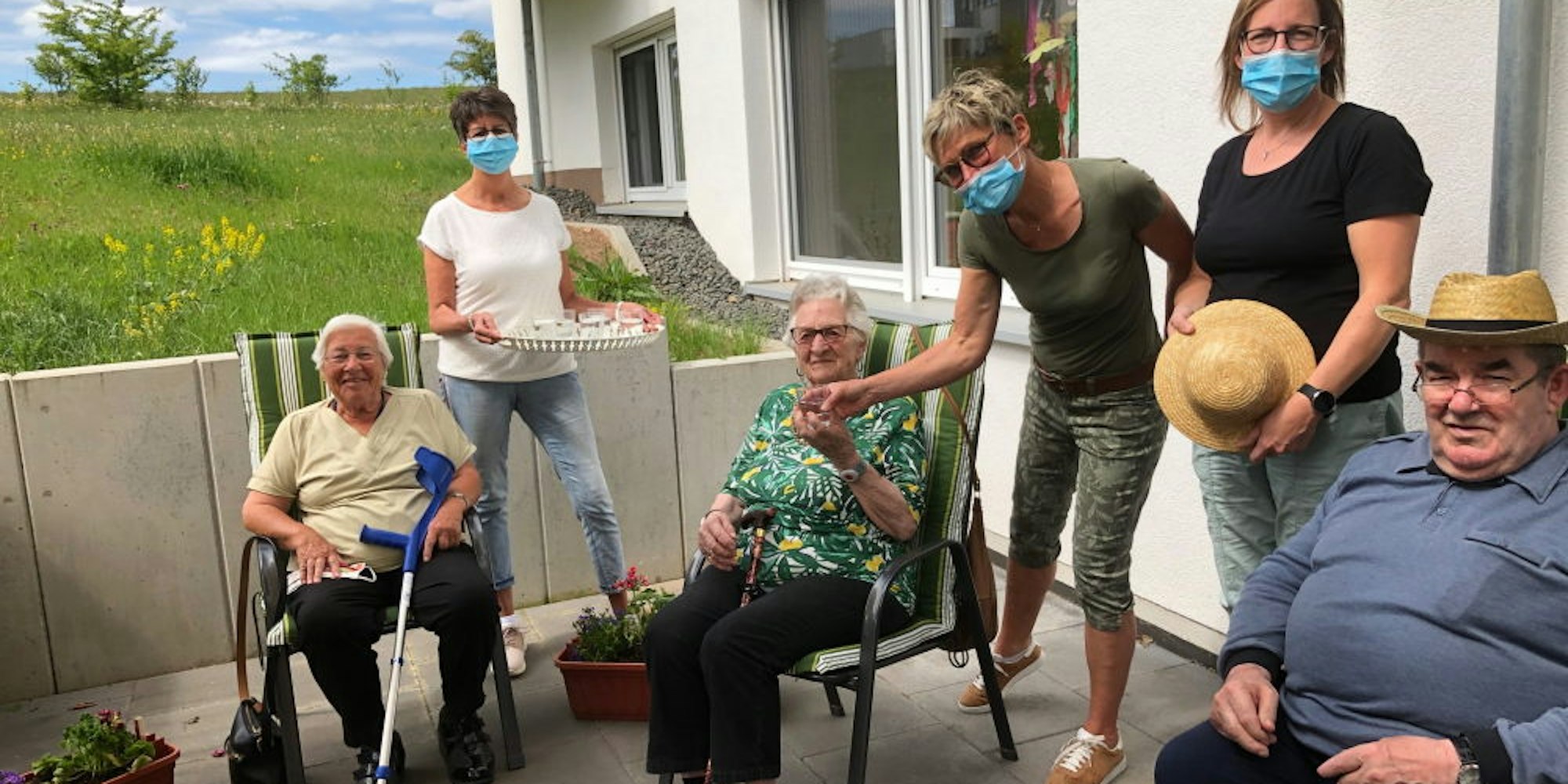 Die Tagespflege in Dahlem können derzeit insgesamt sechs Senioren besuchen.