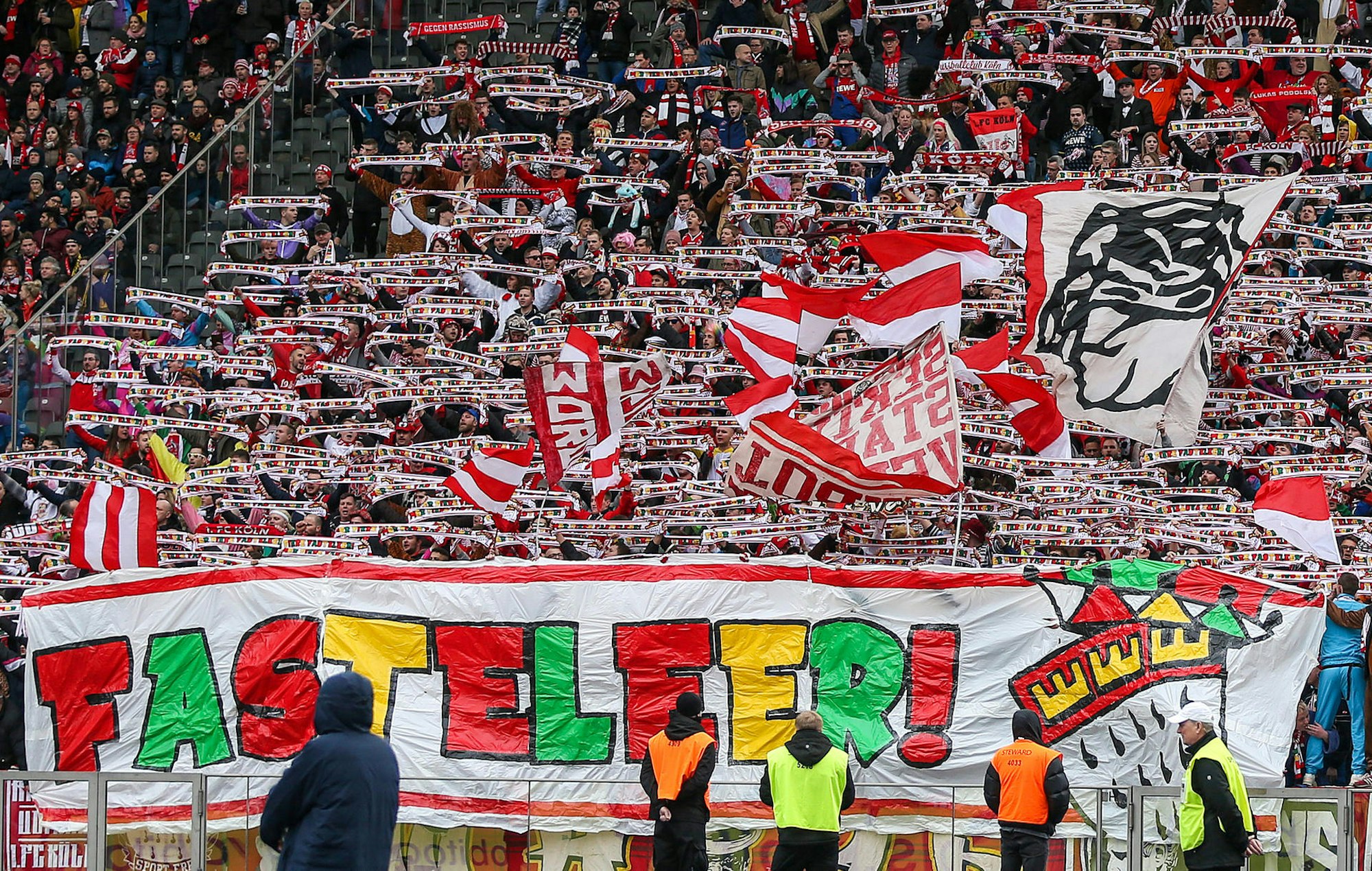 FC-Fans gegen Hertha