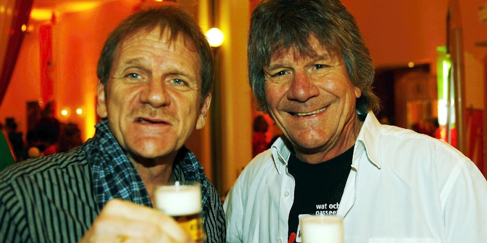 Brüder-Treff: Klaus (l.) und Bömmel Lückerath