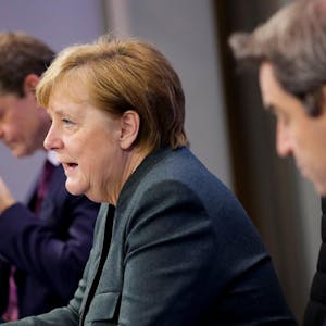 Merkel Lockdown-Verlängerung dpa