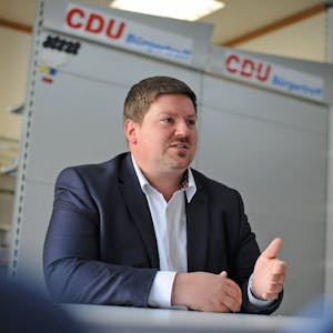 Der CDU-Vorsitzende Maurice Winter ist auch der Bürgermeister-Kandidat der FDP.