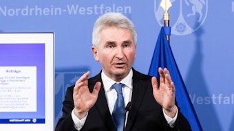 Andreas Pinkwart, Wirtschaftsminister von NRW, in Düsseldorf