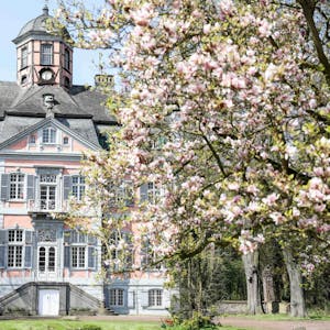 Malerisch: Das Herrenhaus von Schloss Arff soll künftig einen stilvollen Rahmen für geschlossene Gesellschaften bieten.