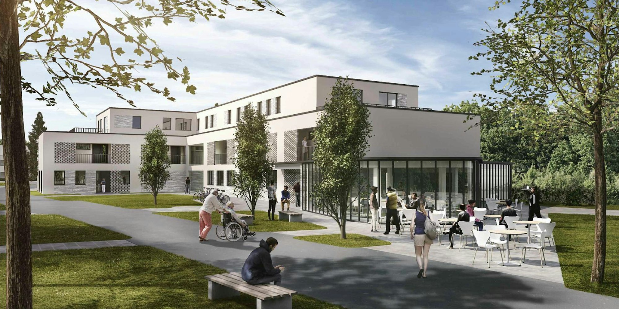 Im Abteiort möchte die Bauen für Menschen GmbH eine inklusives Wohnquartier bauen.