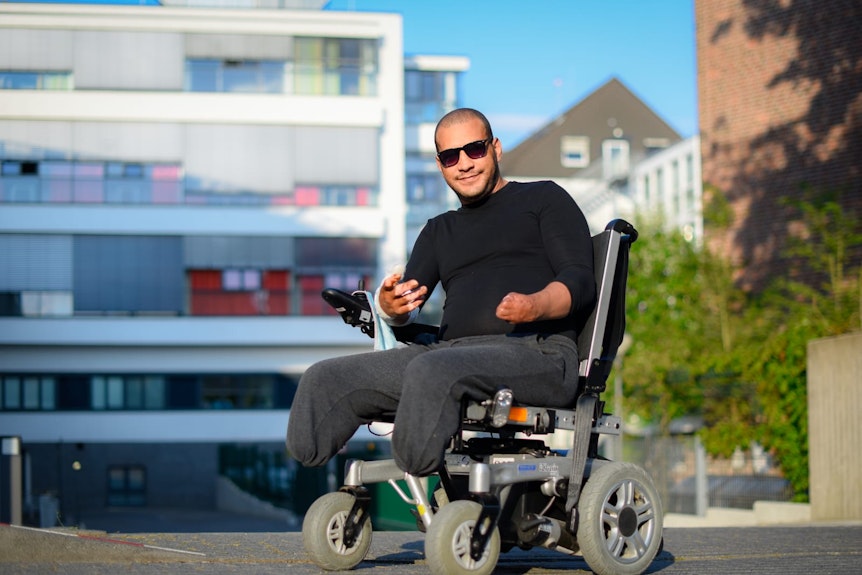 Rollstuhl amputiert Ampgermanyru