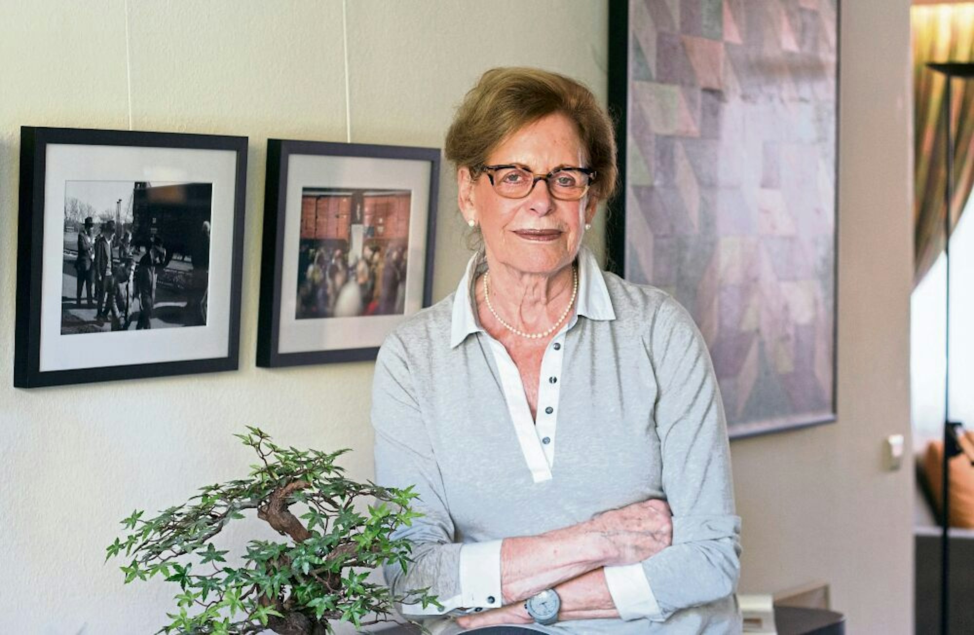 Die Holocaust-Überlebende Eva Weiyl hat Zweitzeugen ihre Lebensgeschichte erzählt.