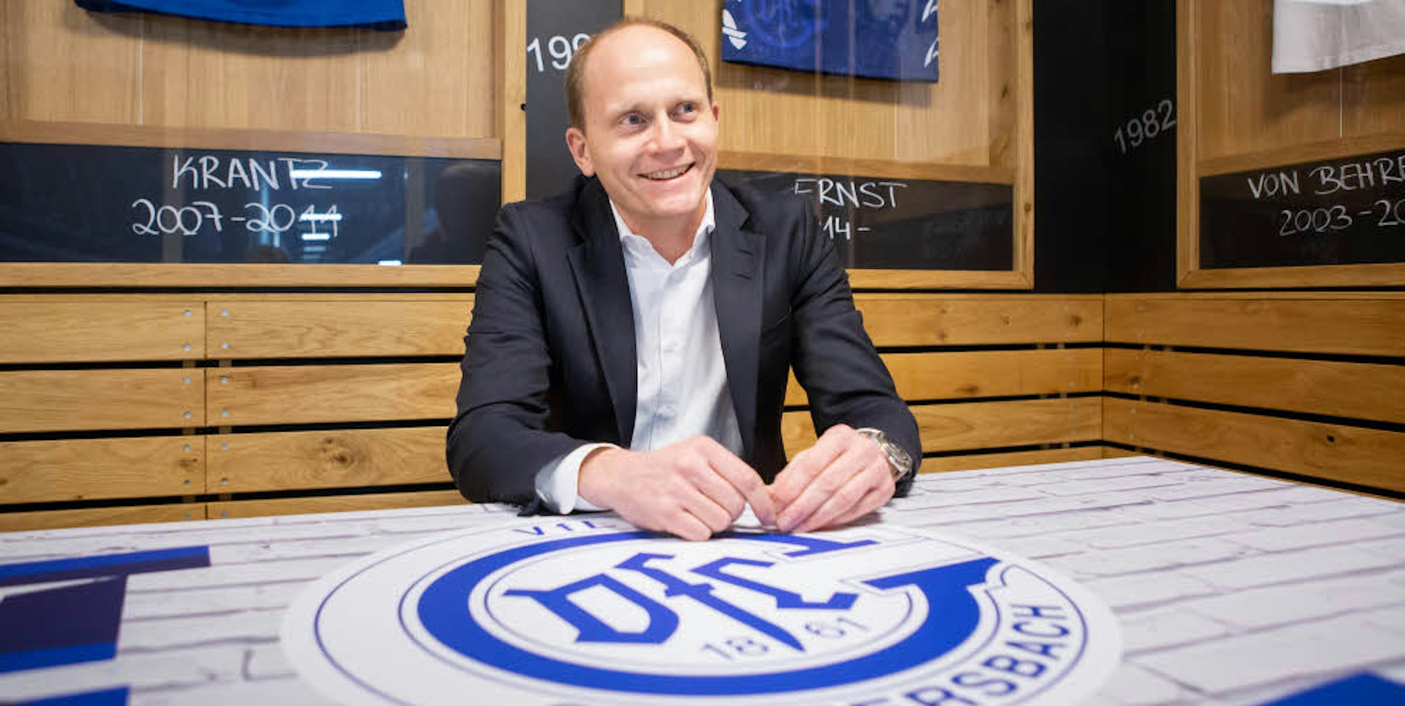 „Man muss sich an jedem kleinen Puzzlestück freuen“, sagt Hendrik Haas, der neue Vorsitzende des VfL-Beirats.
