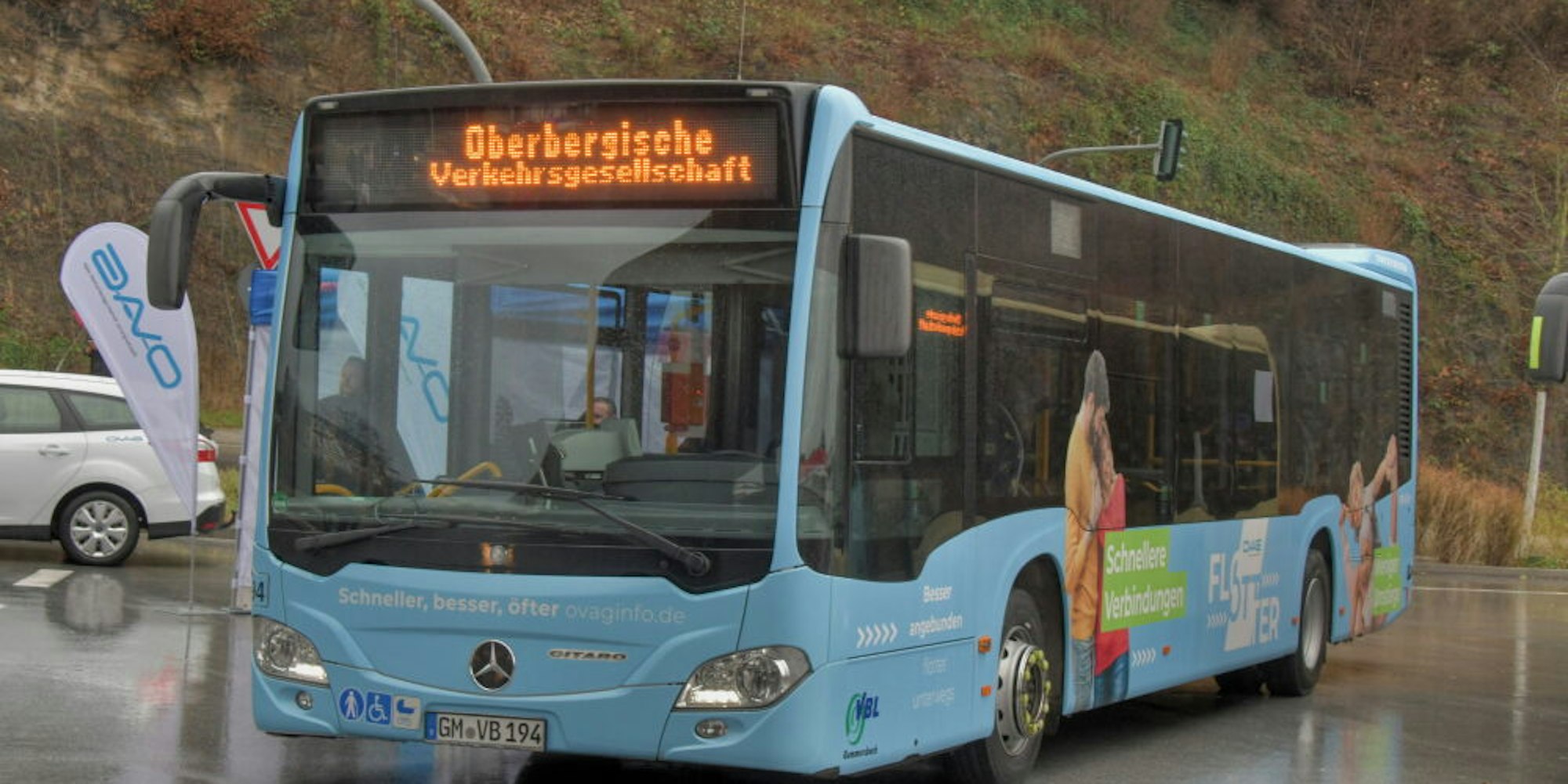 Per Schnellbus sollen Waldbröl und Hennef miteinander verbunden werden.