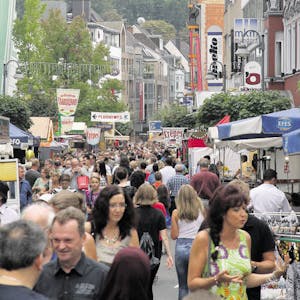 Zum Siegburger Stadtfest werden wieder Tausende Besucher erwartet. (Archvibild)