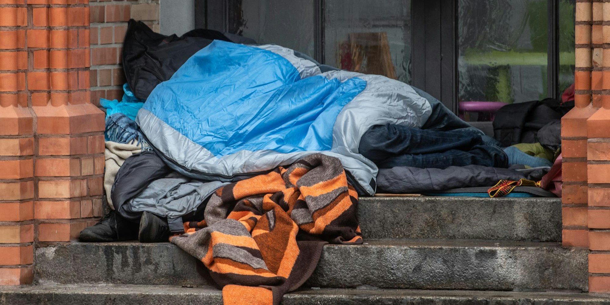 Obdachlose Symbolbild