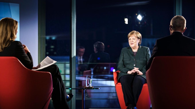 Angela Merkel im Ersten