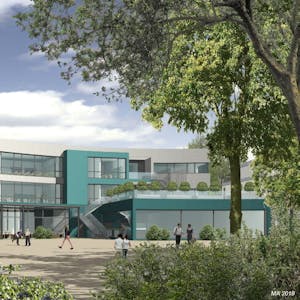Der geplante Neubau der Gemeinschaftsgrundschule Bensberg ist schon vor dem Baubeginn zu klein für die vielen Kinder, die einen Platz brauchen.